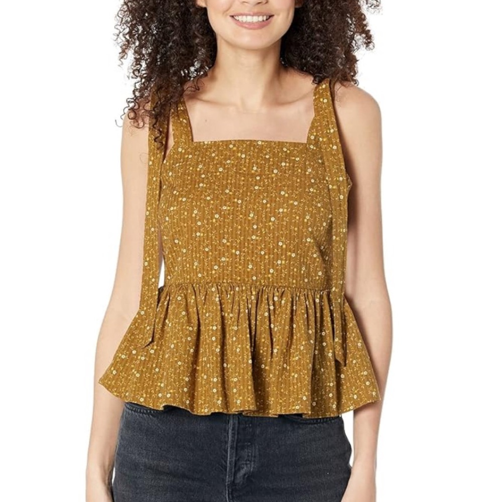 Madewell Rosalie Tie-Strap Top